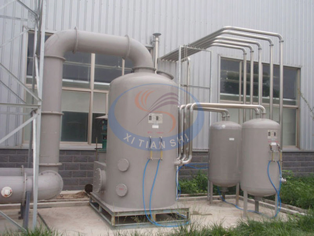 Stainless Steel Silane Combustion Tower (Cylindrical Type)