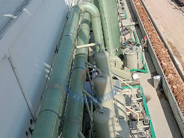Anode Slime Tail Gas Purification System