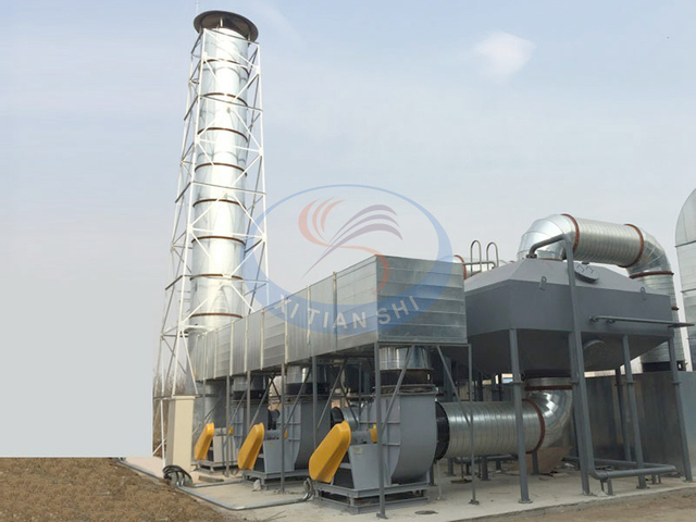 Activated Carbon Adsorption and Desorption System