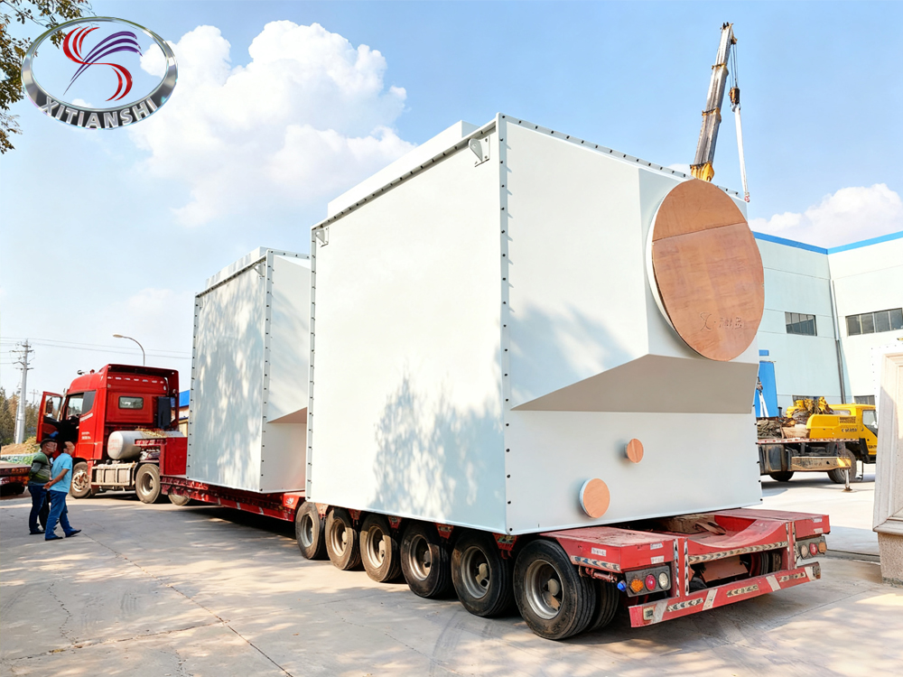 Horizontal Packed Bed Scrubber2