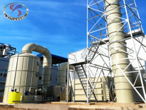 Chemical Scrubbing + UV Photolysis + Activated Carbon Odor Control System