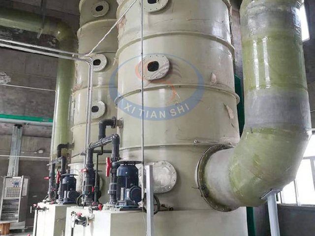 Acid Mist Scrubber for Waste Acid Wet Chemical Process