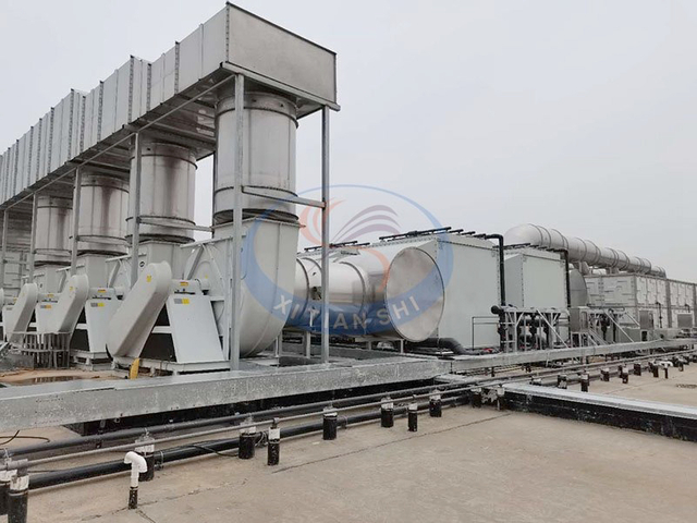Biological Deodorization + Horizontal Scrubber System