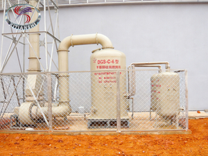 Silane Combustion Tower