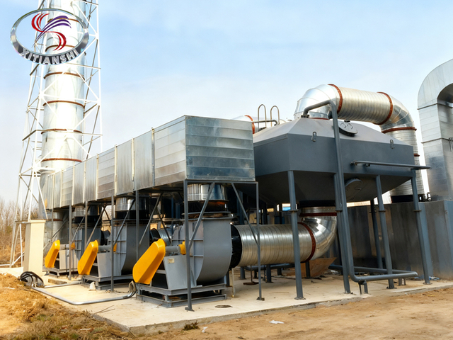 Activated Carbon Adsorption and Desorption System