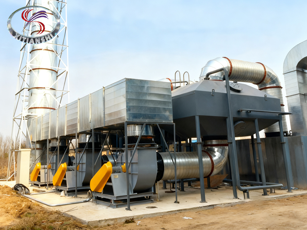 Activated Carbon Adsorption and Desorption System 