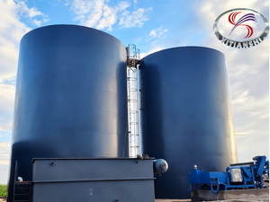 Anaerobic Tank System for Vegetable Juice Press Wastewater