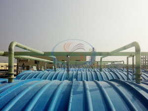 Odor-Control Enclosure for Wastewater Treatment Tanks