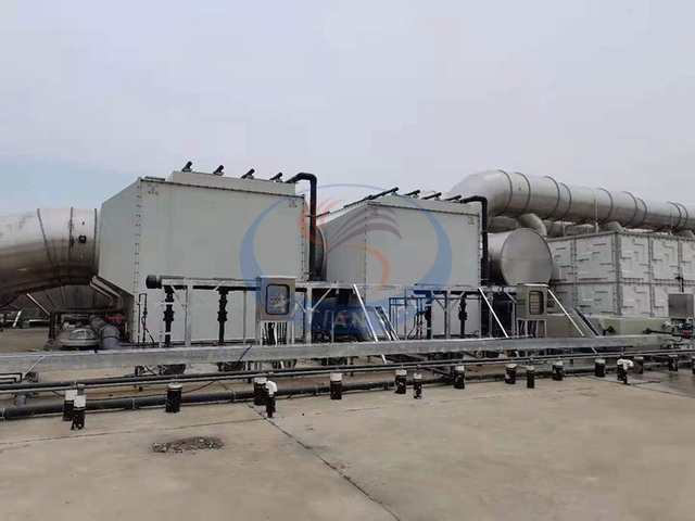 Horizontal Scrubber