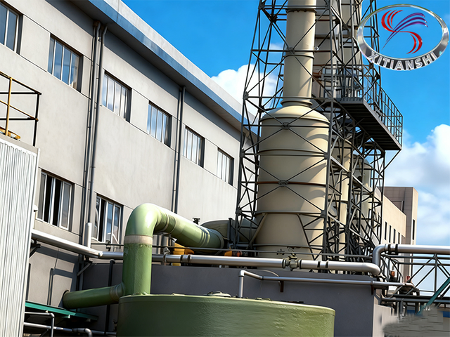 Electrolytic and Purification Acid Mist Scrubber Tower