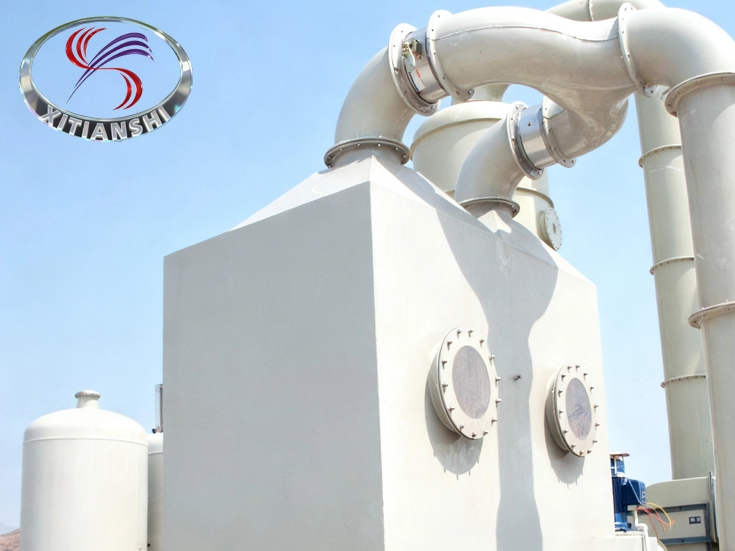 Silane Combustion Tower