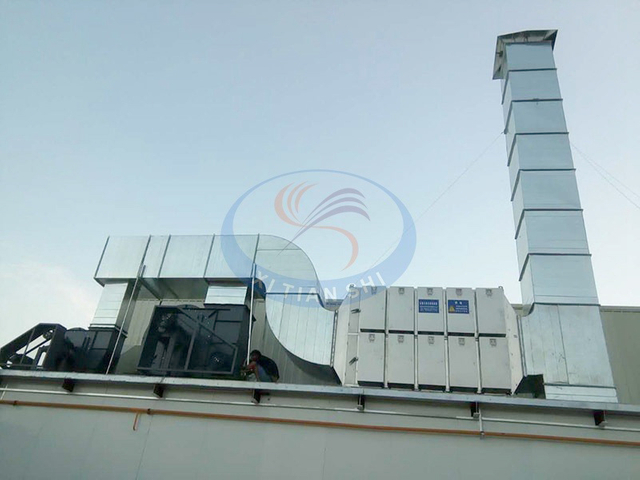 Photocatalytic Oxidation System for Printing Exhaust