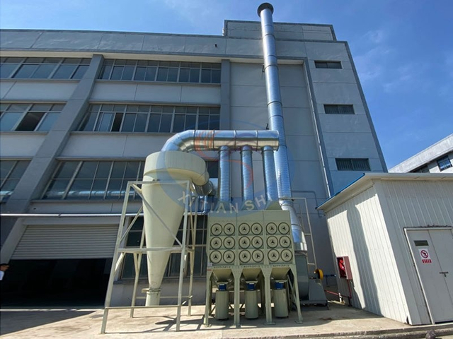 Cyclone Pre-Separator with Cartridge Filter Dust Collector