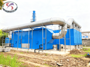 Horizontal Wet Scrubber with Integrated Ion Deodorization