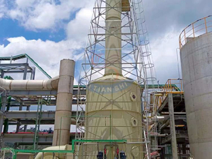 Wet Metallurgy Scrubbing Tower