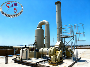 Acid and Alkali Fume Scrubber Tower
