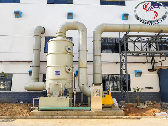 Acid-Alkali Gas Scrubber Tower