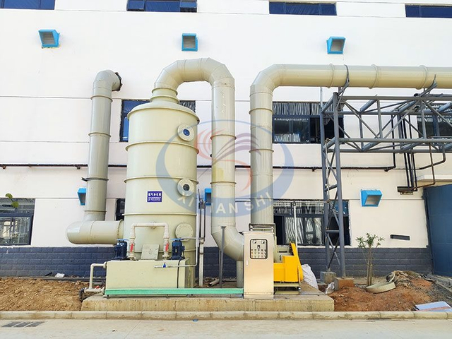 Acid-Alkali Gas Scrubber Tower