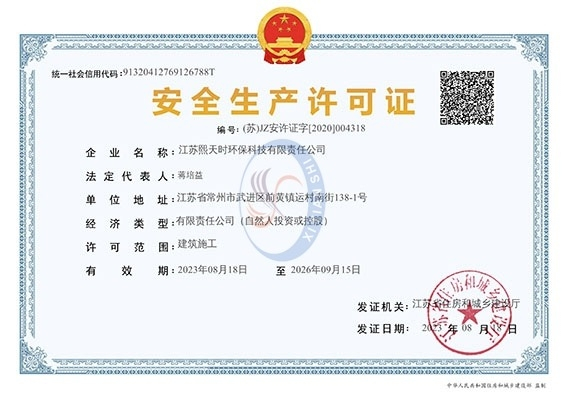 Work Safety License