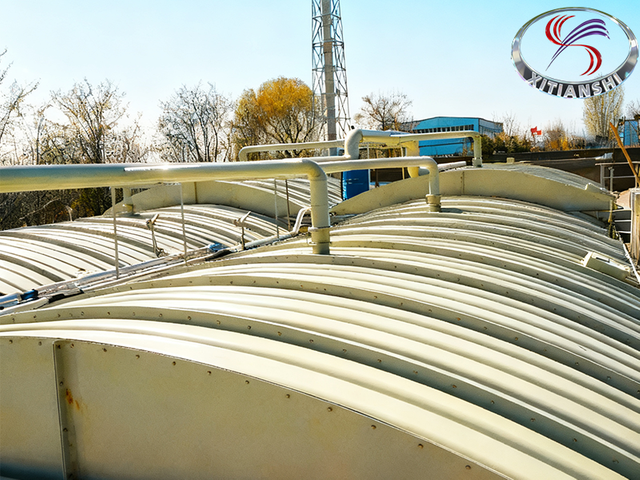 Enclosed Cover System for Wastewater Basins