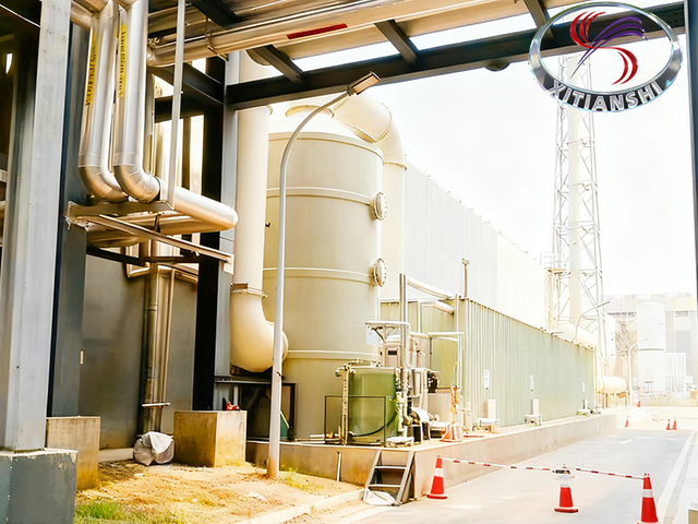 Biological Odor Control System for Wastewater Treatment Plants