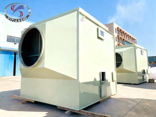 Horizontal Packed Bed Scrubber